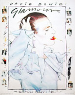 thumbnail link to original David Bowie Edward Bell poster Glamour