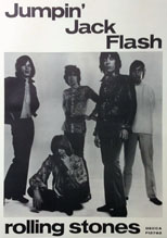 thumbnail link to original Decca poster Jumpin' Jack Flash The Rolling Stones