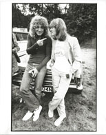 thumbnail link to original Simon Fowler photo 1979 Robert Plant and John Paul Jones