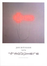  original Joy Division Factory Records poster Atmosphere.