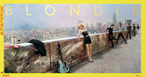 thumbnail link to original Blondie poster Autoamerican