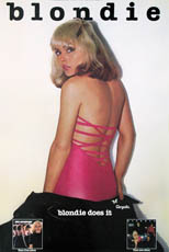 thumbnail link to original 1978 Chrysalis promo poster Blondie: Blondie Does It