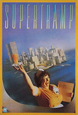 thumbnail link to original 1979 A&M promo poster Supertramp Breakfast in America