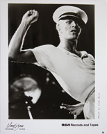 thumbnail link to original RCA still Andrew Kent photo Bowie on stage Isolar II Tour.