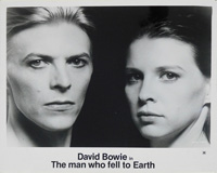 thumbnail link to original David Bowie Candy Clark b&w still.