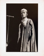 thumbnail link to original David Bowie 1978 world tour Andy Kent press photograph.