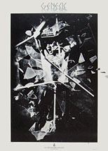 thumbnail link to original 1974 Atco promo poster Genesis, The Lamb Lies Down on Broadway