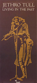original Chrysalis poster Jethro Tull Living in the Past