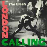 thumbnail link to original CBS US card in-store promo poster, The Clash London Calling