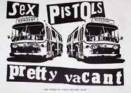 thumbnail link to Sex Pistols Holidays in the Sun original withdrawn Belgian tourist poster