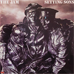 original US card in-store promo poster, The Jam Setting Sons