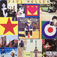 Original 1985 card stock record store promo display Paul Weller Stanley Road