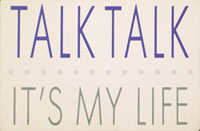 original 1984 Talk Talk It's My Life in-store standee
