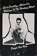 thumbnail link to original 1977 Stiff Records poster Elvis Costello Alison