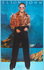 thumbnail link to original 1974 MCA promo poster Elton John Caribou