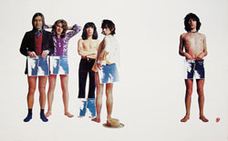 thumbnail link to original Rolling Stones Sticky Fingers promo poster