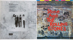  original Rolling Stones Stone Age LP proof