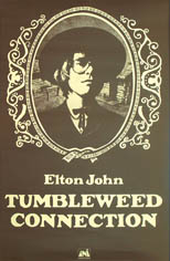 thumbnail link to original 1970 MAC Elton John promo poster Tumbleweed Connection